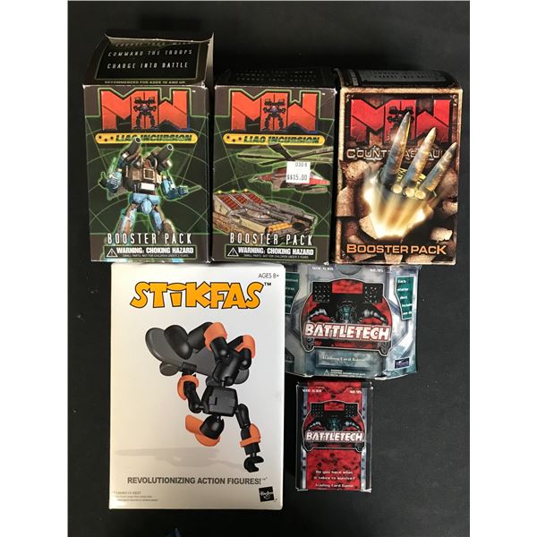 MECH WARRIOR COLLECTIBLES LOT