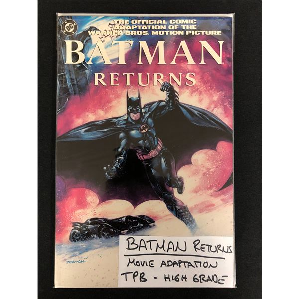 BATMAN RETURNS Movie Adaptation (DC COMICS)