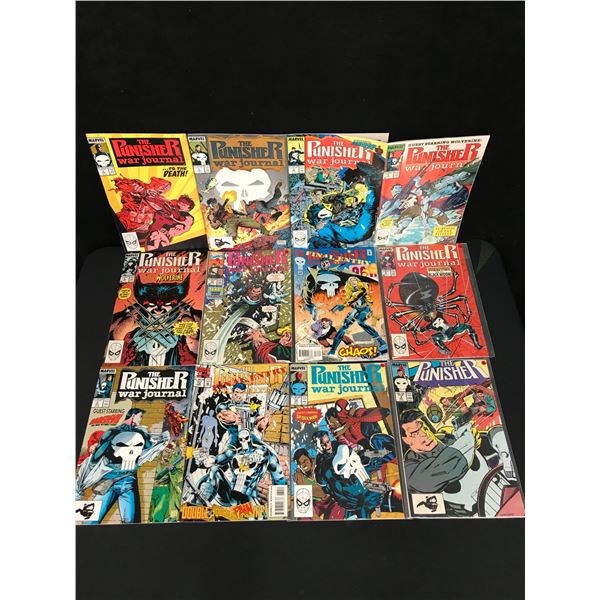 THE PUNISHER War Journal COMIC BOOK LOT (MARVEL COMICS)