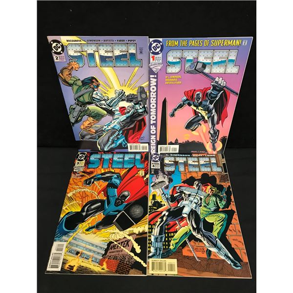 STEEL NO.1-4 (DC COMICS)