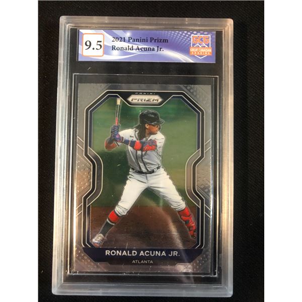 2021 PANINI PRIZM #7 RONALD ACUNA JR. (GCG 9.5)