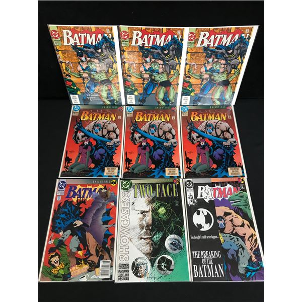 ASSORTED BATMAN COMIC BOOK LOT (DC COMICS)