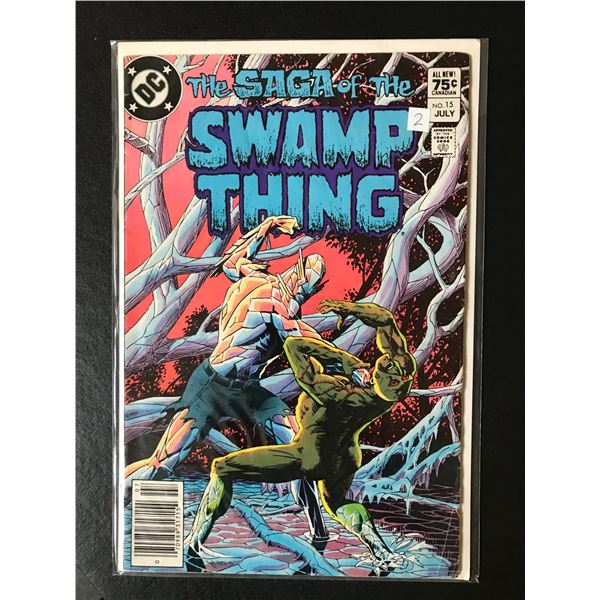 THE SAGA OF THE SWAMP THING NO.15 (DC COMICS)