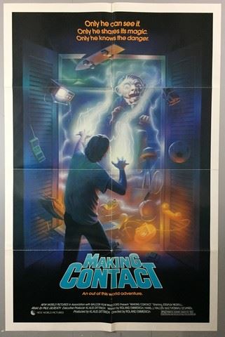 Making Contcat Making Contact (1986) One Sheet Litho Poster