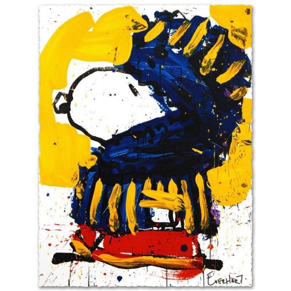 "March Vogue" Limited Edition Hand Pulled Original Lithograph by Renowned Charles Schulz Protege, To