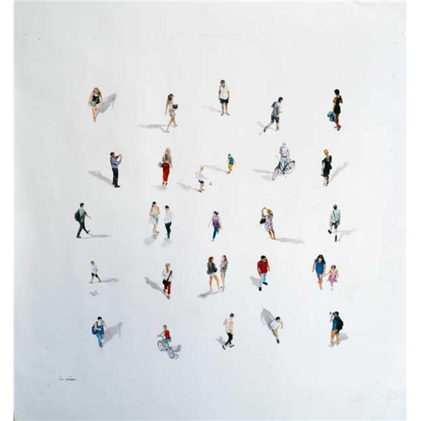 LIOR YAHAV- GICLEE ON CANVAS  "Untitled"