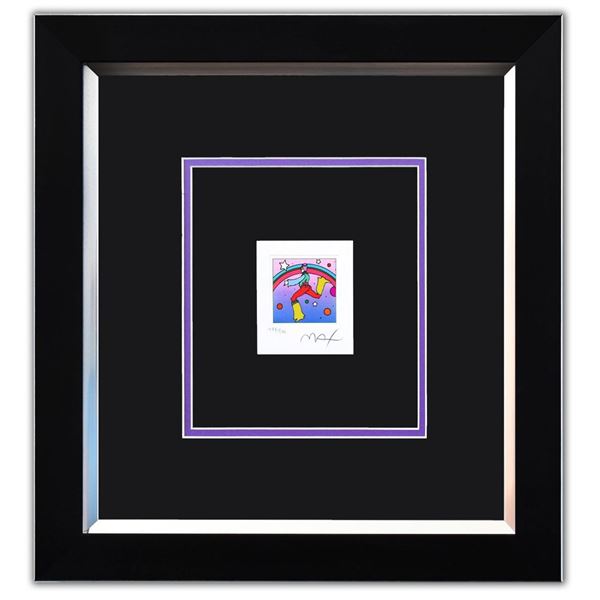 Peter Max- Original Lithograph "Cosmic Jumper Detail I (Mini)"