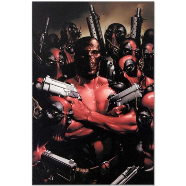 Marvel Comics  Deadpool #2  Numbered Limited Edition Giclee on Canvas by Clayton Crain with COA.