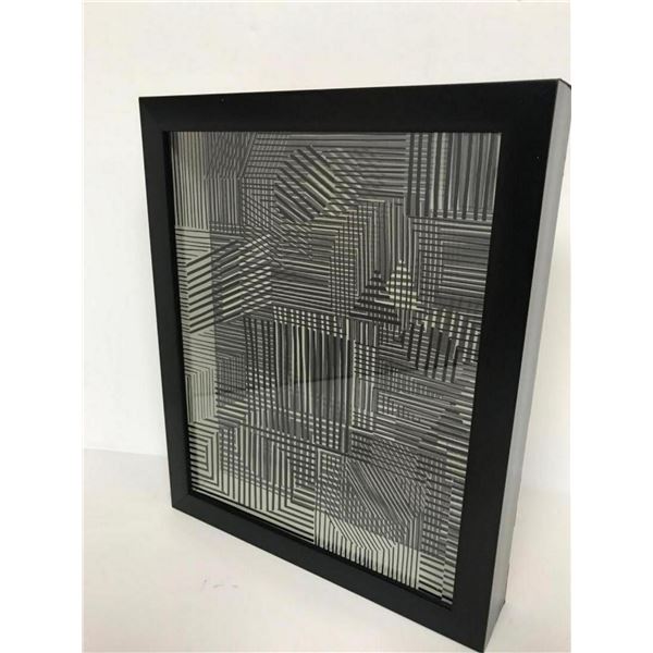 Victor Vasarely- 3D Wall Sculpture/object "Cinetiques"