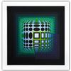 Image 1 : Victor Vasarely- Heliogravure Print "Koska - Kar"