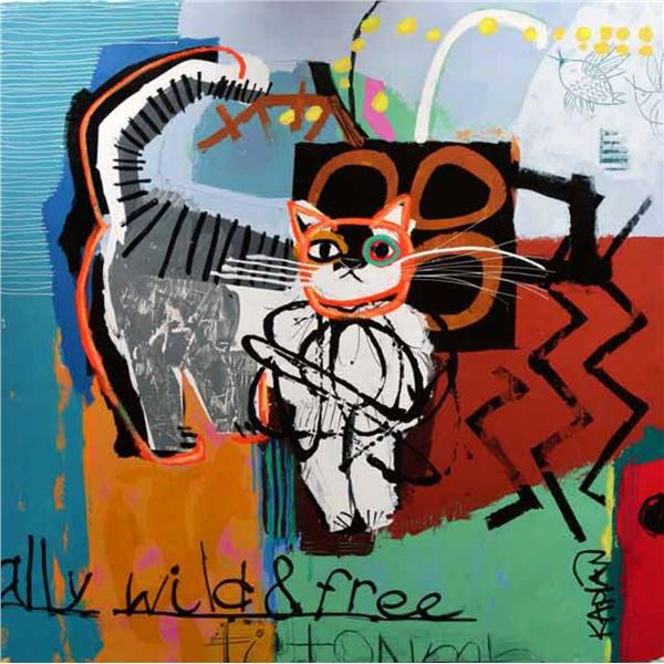 Kaplan- Giclee on Canvas "Kaplan Untitled-LE-09"