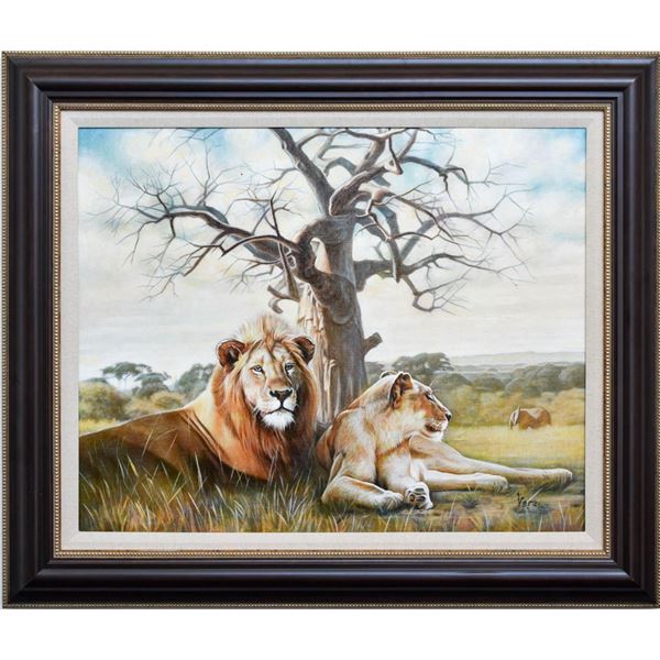 Vera V. Goncharenko- Original Oil on Canvas "Pride"