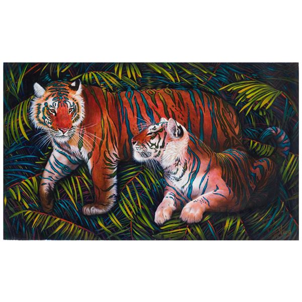 Vera V. Goncharenko- Original Giclee on Canvas "Home"