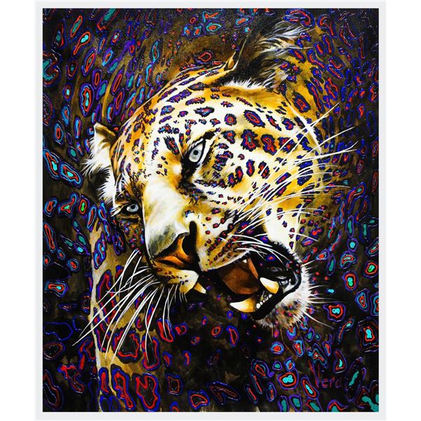 Vera V. Goncharenko- Original Oil on Canvas "Angry"