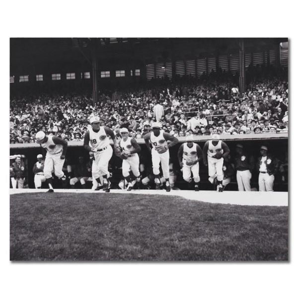 "Pete Rose, First Day" Collectible Sports Photograph with Letter of Authenticity