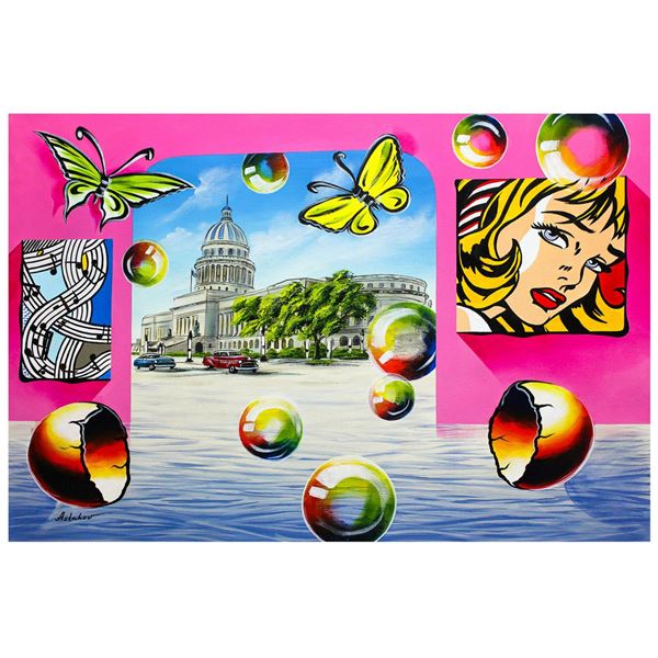 Alexander Astahov- Original Oil on Canvas "Pop Street"