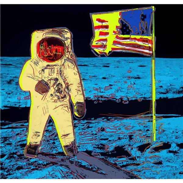 Andy Warhol- Silk Screen "The Moonwalk"