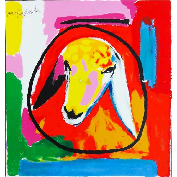 Menashe Kadishman- Original Serigraph "Untitled"