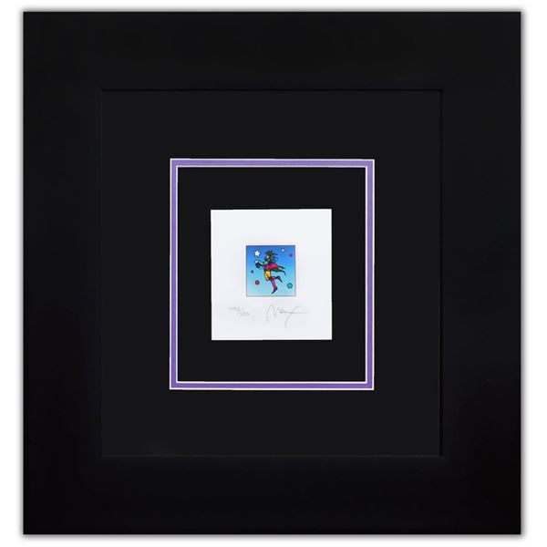 Peter Max- Original Lithograph "Star Catcher on Blue"