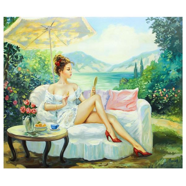 Taras Sidan- Original Giclee on Canvas "Benita"