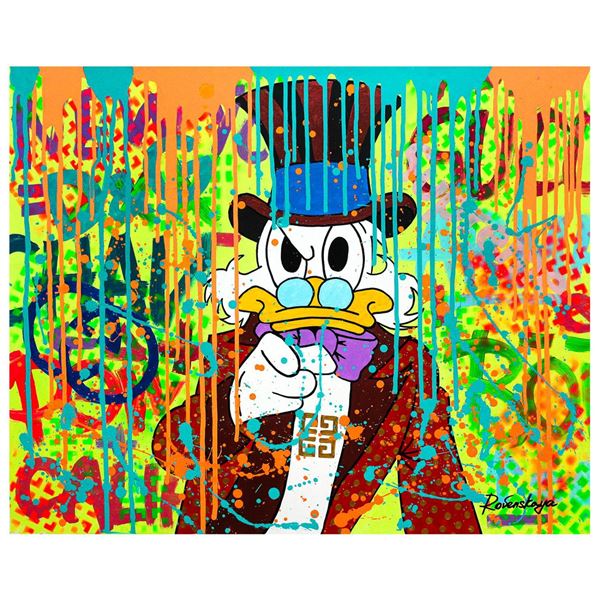 Nastya Rovenskaya- Original Oil on Canvas "You Can Do It"