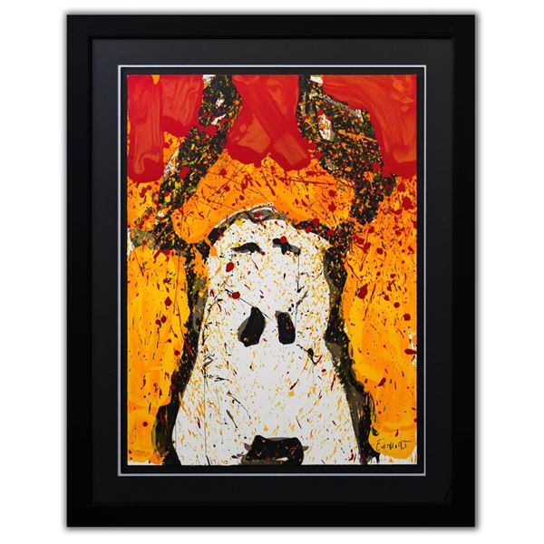 Tom Everhart- Hand Pulled Original Lithograph "Watchdog Noon"