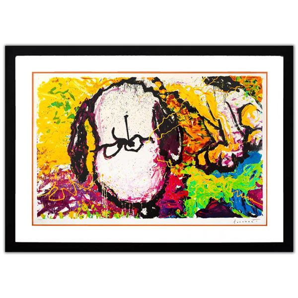 Tom Everhart- Hand Pulled Original Lithograph "Are You Talking to Me?"