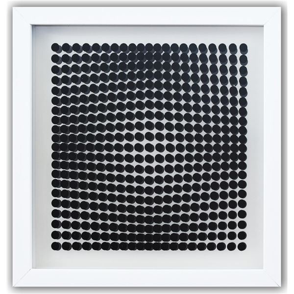 Victor Vasarely- 3D Wall Sculpture/object "Cinetiques"