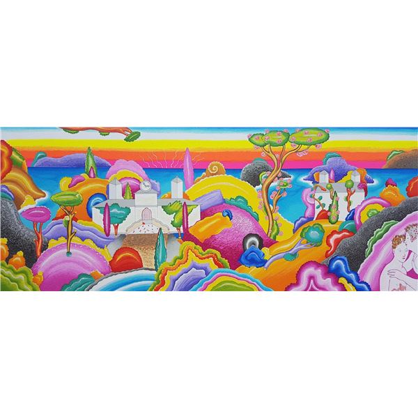 Luca Alinari "Mare Nostro Con Figure" Original Serigraph