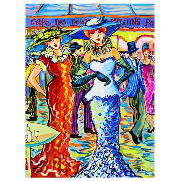 Patricia Govezensky- Original Acrylic on Canvas "Champs-Élysées St"