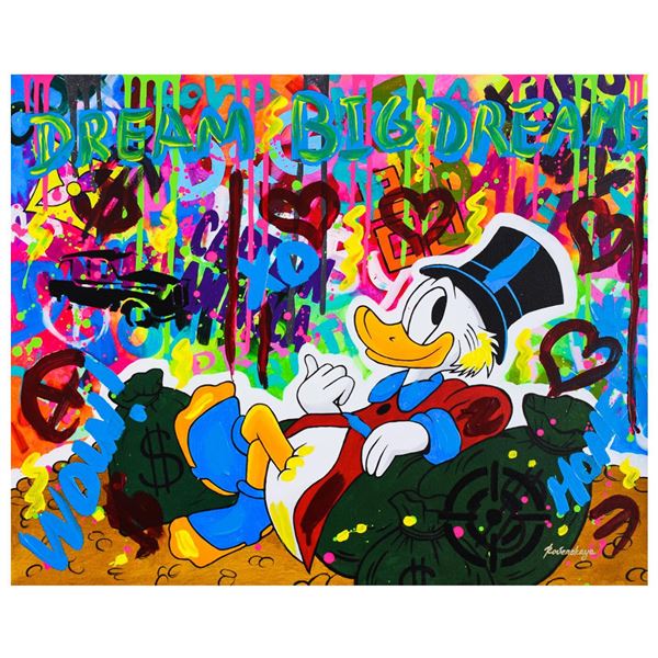 Nastya Rovenskaya- Mixed Media "The Heist"