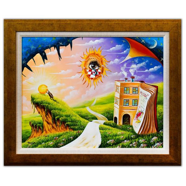 Eugene Poliarush- Original Oil on Canvas "The Eye of God"