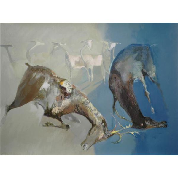 Edwin Salomon- Original Serigraph "Survival"