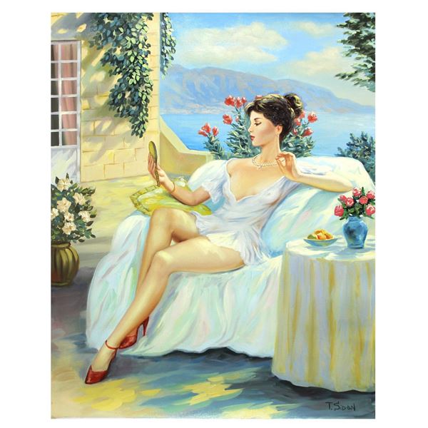 Taras Sidan- Original Oil on Canvas "Ailish"