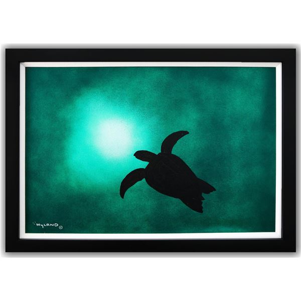 Wyland- Original Painting on Canvas "Sea Turtle"