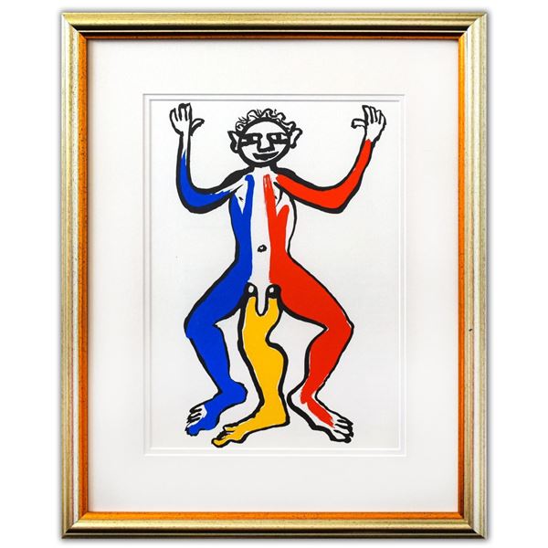 Alexander Calder- Lithograph "DLM212 - UN PATRIOTE"