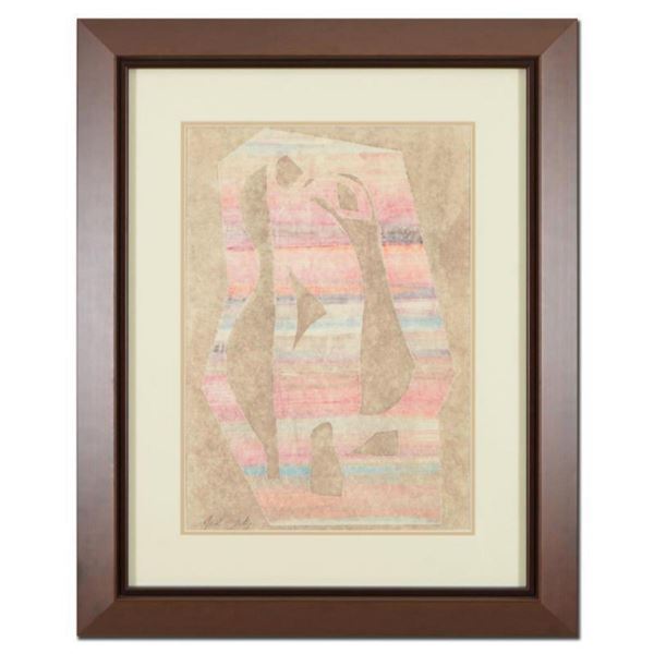 Neal Doty (1941-2016), Framed Original Mixed Media Linocut, Hand Signed with Certificate of Authenti