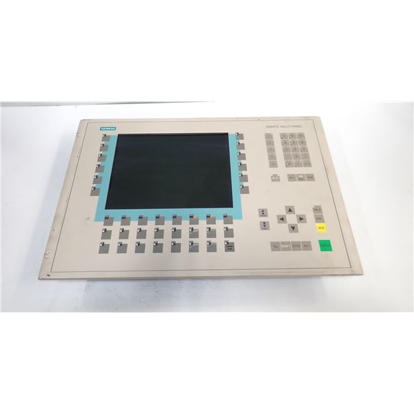 Siemens #6AV6 542-0AG10-0AX0 Multi Panel MP270B KEY-10TFT Screen