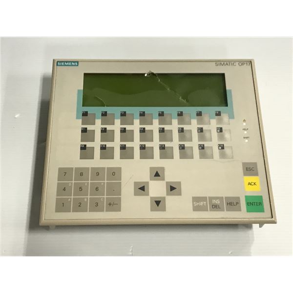 Siemens #6AV3 617-1JC30-0AX1 Operator Panel