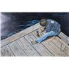 Image 2 : Framed limited edition print titled "Cleaning Fish" and pencil signed by artist Len Gibb, 28/275