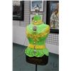 Image 2 : Gleneagle's Golf Course ladies golf tournament advertising dress form, 63" in height
