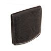 Image 2 : Louis Vuitton Black Epi Leather Cuvette Souple Coin Wallet