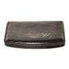 Image 4 : Louis Vuitton Black Epi Leather Cuvette Souple Coin Wallet