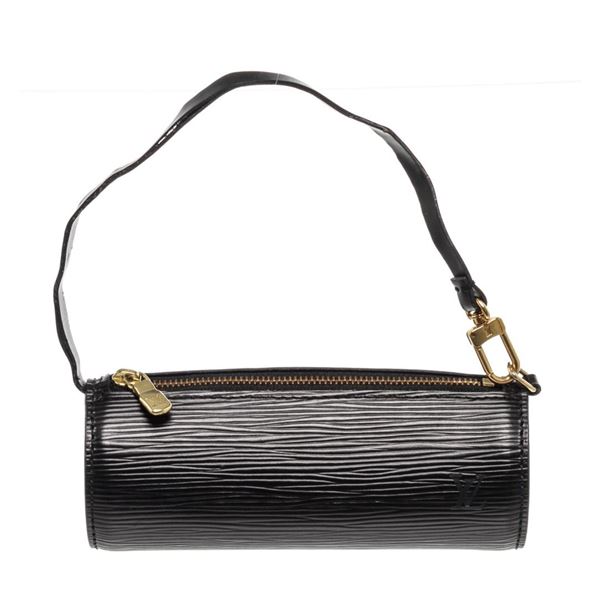 Louis Vuitton Black Epi Leather Mini Papillon Shoulder Bag