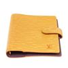 Image 4 : Louis Vuitton Yellow Epi Leather Agenda PM Wallet