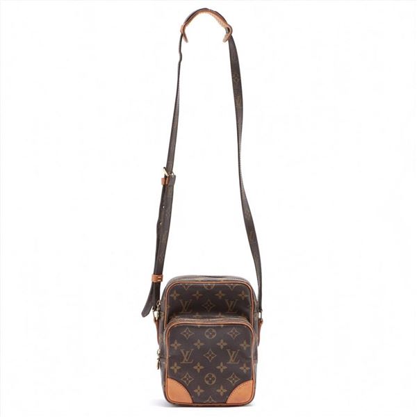 Louis Vuitton Monogram Canvas Leather Amazone Crossbody Bag