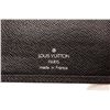 Image 5 : Louis Vuitton Black Canvas Leather Porte Long Card Wallet