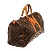 Image 3 : Louis Vuitton Brown Monogram Keepall 45cm Travel Bag