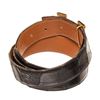 Image 3 : Hermes Black Leather Constance Belt