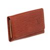 Image 2 : Louis Vuitton Red Epi Leather 4 Key Holder Wallet